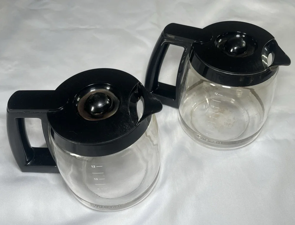 2 Pack Cuisinart 12 Cup Carafe Coffee CHW12 CHW12P1 DCC1100BK DCC2650 DGB-550BK